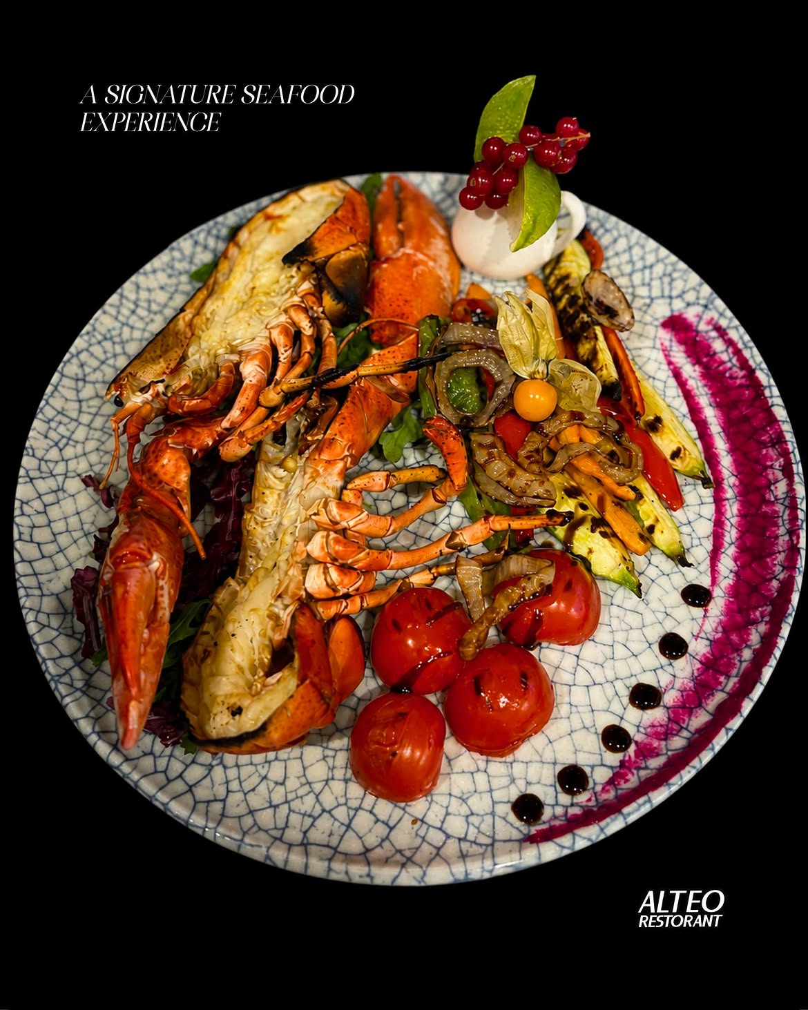 Lobster platter